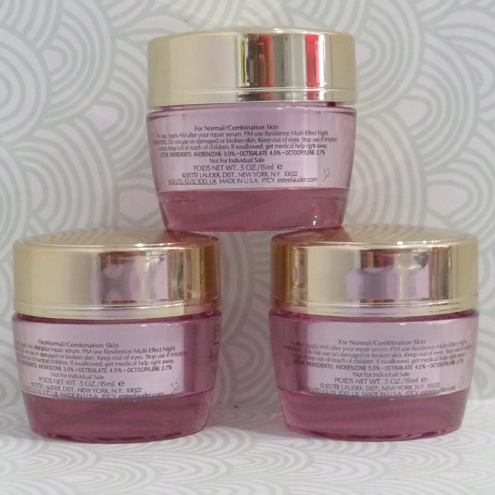 ESTEE LAUDER💥RESILIENCE MULTI-EFFECT TRI-PEPTIDE FACE AND NECK CREME 0.5 OZ💥 - Picture 3 of 3
